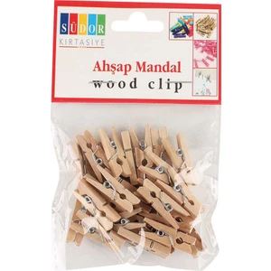 Ahşap Mandal Küçük