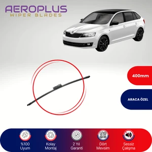 Skoda Rapid Spaceback 2013-2019 Arka Silecek