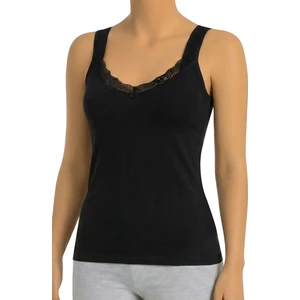 Kadın Atlet Kalın Askılı Dantelli (%96 Pamuk - %4 Elastan)