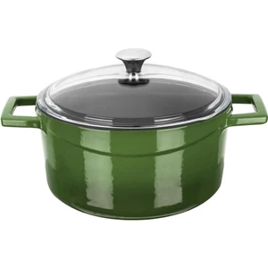 Yuvarlak Tencere -Çap(Ø)20 Cm. Yeşil