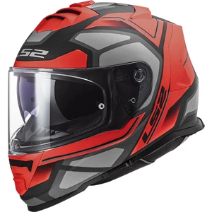 Ls2 Storm 2 Faster Mat Kırmızı-Tıtanıum Kask