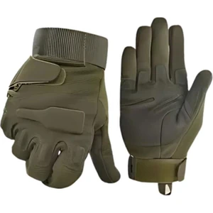 Single Sword blackhawk eldiven tam parmak eldiven Askeri yeşil M