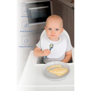 Silikon İkili İlk Kaşığım Mint