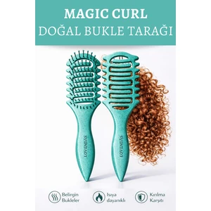 Magic Curl Doğal Bukle Belirginleştirici Saç Tarağı