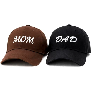 SF Collection Mom & Dad Baskılı Basic 2’li Çift Kombin Şapka