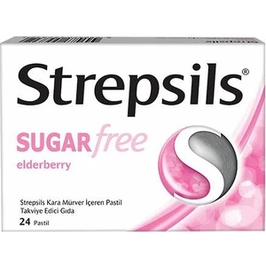 Şekersiz Kara Mürver 24 Pastıl