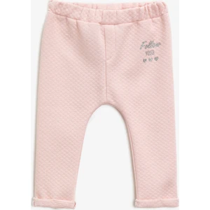 Yazılı Simli Baskılı Normal Bel Eşofman Altı