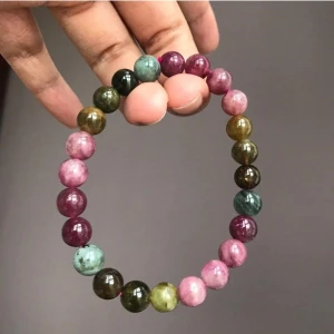 Doğal Turmalin Taş Bileklik 8mm