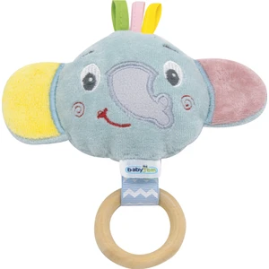 Ahşap Halkalı Sevimli Fil Dişlik Yeşil