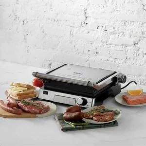 Biogranit Inox Tost Makinesi 2000 W 4 Kademe Pişirme Ayarlı Çelik Gövde Granit Izgara Plaka
