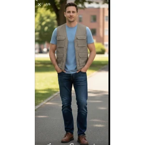 Sütlü Kahve Yazlık Yelek