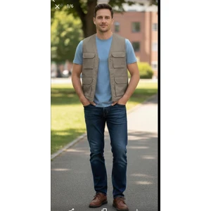 Sütlü Kahve Yazlık Yelek