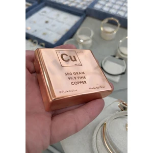 500 Gram (Yarım Kiloluk) Külçe Bakır