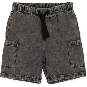 Hellobaby Hellobaby, Erkek, Denim Şort, Bağcıklı, Diz Üstü