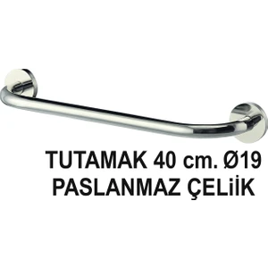 Tutamak 40CM Ø19 Paslanmaz Çelik