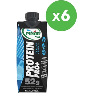 Protein Pro+ Vanilyalı 500 ml x 6 Adet