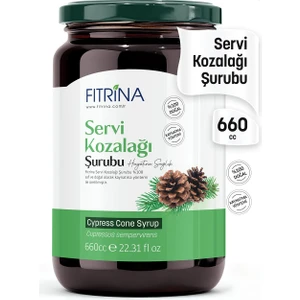 Servi Kozalağı Şurubu 660 cc Doğal Bitkisel Şurup