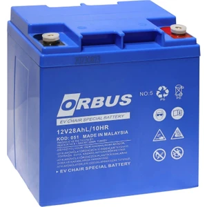 12V 28AH Dik Tip Jel Engelli Araç Aküsü