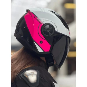 Ls2 Aırflow 2 Cover Beyaz-Pembe Kask