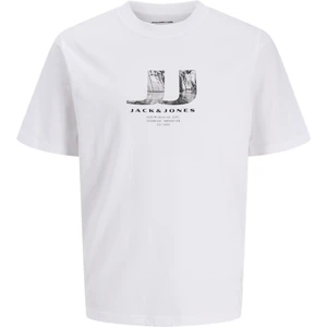 Jack & Jones Erkek Gögüs Logo Baskili Tisört- Dust