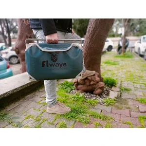 Katlanır Krom Paslanmaz Mangal