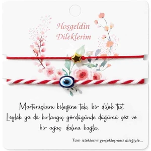 Marteniçka 2 Lı Yıldız Nazar Boncuklu