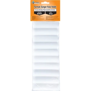 Parmak Rulo Sünger Yedek 10 cm (10’lu)