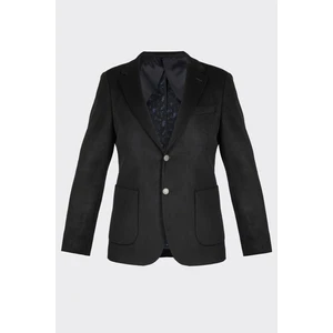 White Stone Siyah Kadife Fitilli Casual Premium Ceket