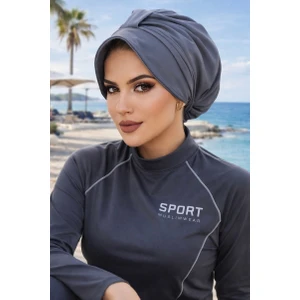 Aişe Tesettür Füme Deniz Şapkası