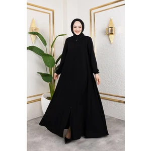 Medine Ipeği Mevlana Feracce (Siyah)