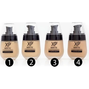 Xp Şişe Matte Fondöten 01 SPF ile Suya Dayanıklı Pürüzsüz Görünüm Sağlayan Yağsız Formül