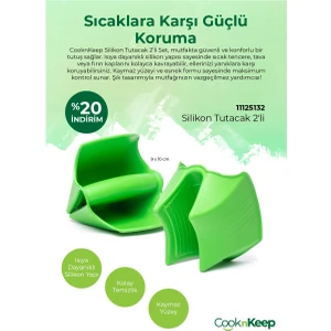 Cooknkeep Silikon Tutacak 2li