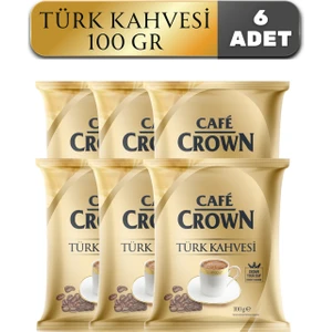 Cafe Crown Türk Kahvesi 100 gr. x 6 Adet