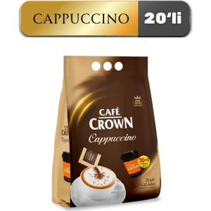Cafe Crown Cappucino 25 Gr. x 20 Adet
