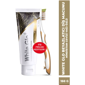 White Glo Hindistan Cevizi Özlü Diş Macunu