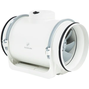 Td EVO-250 Aksiyel Fan 210-1840 m³/h Hava Debisi ile Güçlü Emiş Özelliği