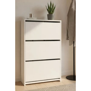 EUR002 3 Kapaklı Düşer Kapaklı Ayakkabılık