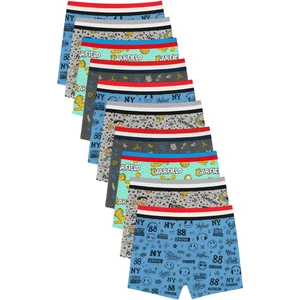 10'lu Erkek Çocuk Boxer Pamuklu