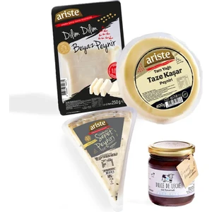 3 Çeşit Peynir & Dulce de Leche Lezzet Paketi 1130 gr