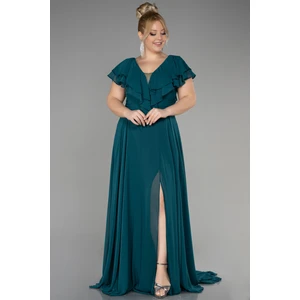 Yırtmaçlı Uzun Abiye Abu032