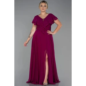 Yırtmaçlı Uzun Abiye Abu032