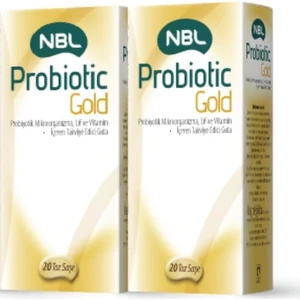 Nbl Probiotic Gold 20 Stick Saşe 2'li 