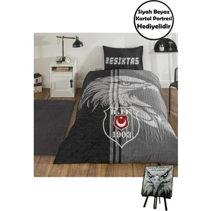 Lisanslı Complete Set Beşiktaş Taraftar Mini 3D Portre Hediyeli