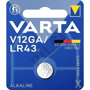 V12GA/LR43 Alkalin Özel Pil