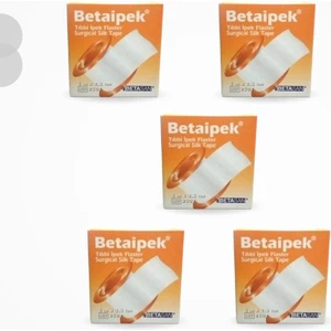 Beta İpek Beta Ipek Tıbbi Ipek Flaster 2,5cm x 5m - 5 Adet
