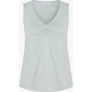 Açık Yeşili Serenity Solid Atlet Pijama Üstü