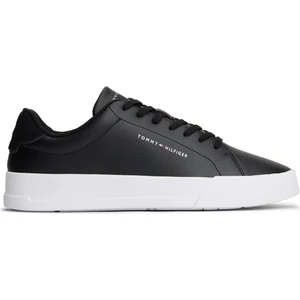 Tommy Hilfiger Siyah Erkek Sneaker Th Court Core