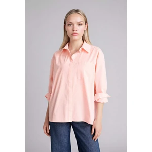 %100 Pamuk Oversize Poplin Gömlek G9803AX26SP