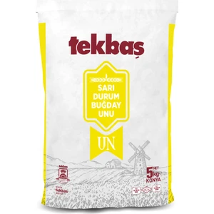 Un Sarı Durum Buğday Unu 5 kg Makarnalık Eriştelik Un