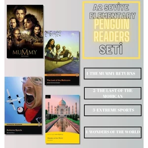 Readers A2 (Elementary) Seviye  Ingilizce Hikaye Seti (4 Kitap)